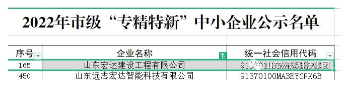 【榜上有名】完美体育官网登录_完美online（中国）
建设荣获“2022年市级专精特新”企业